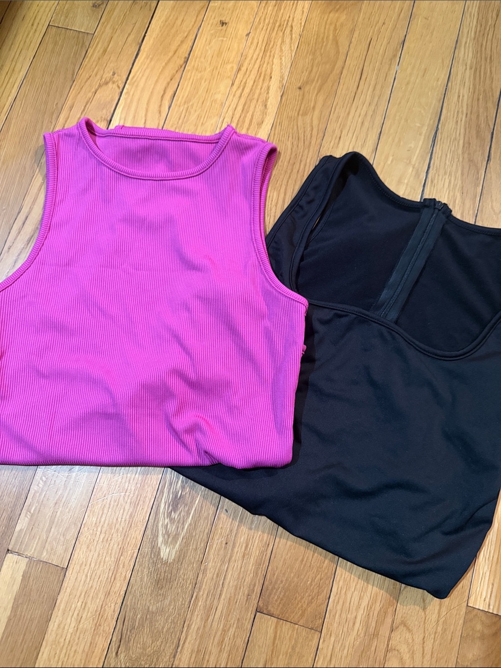 Sleeveless Rib Tank and Scoop Neck Bodysuits